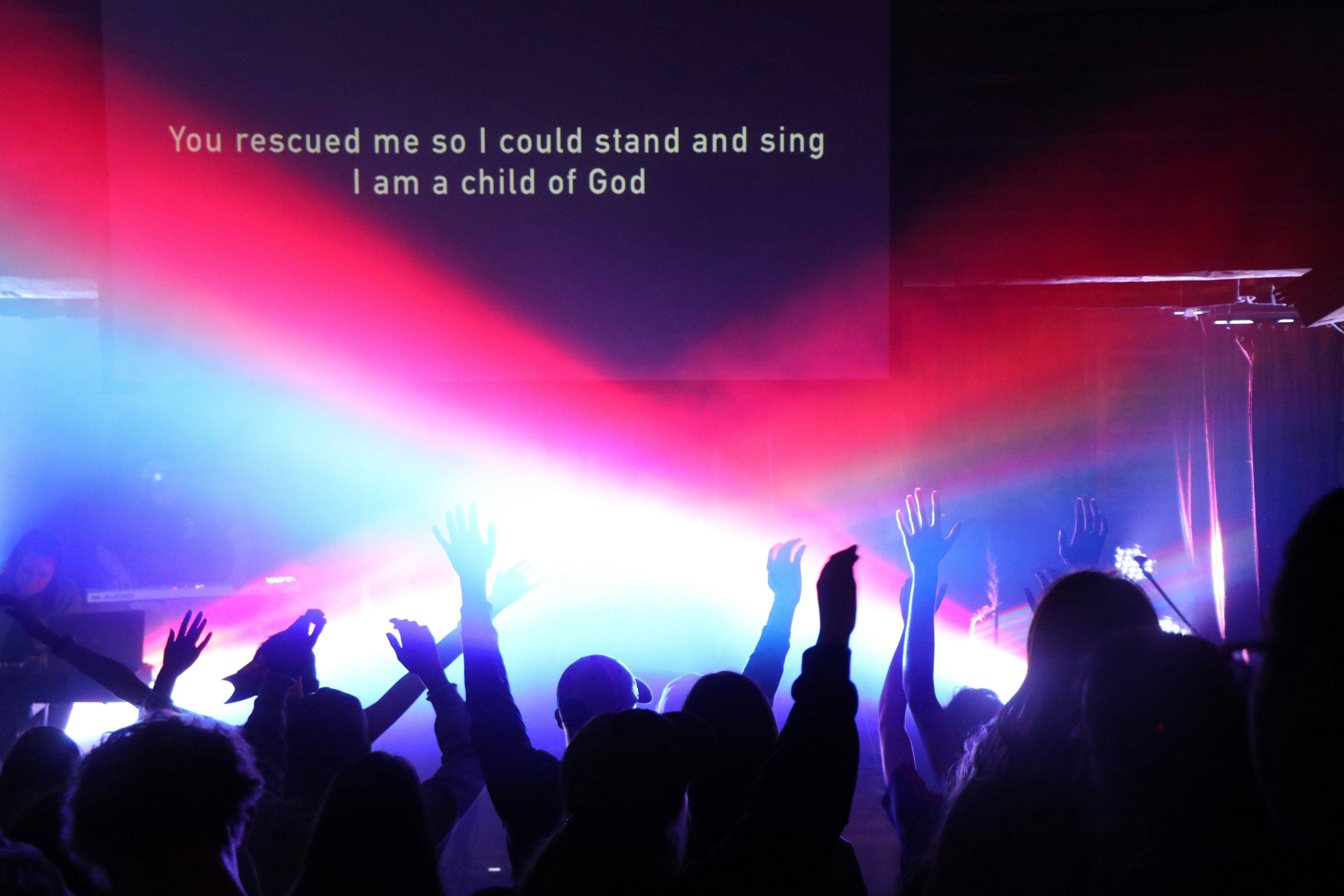 Live Free Church worship background